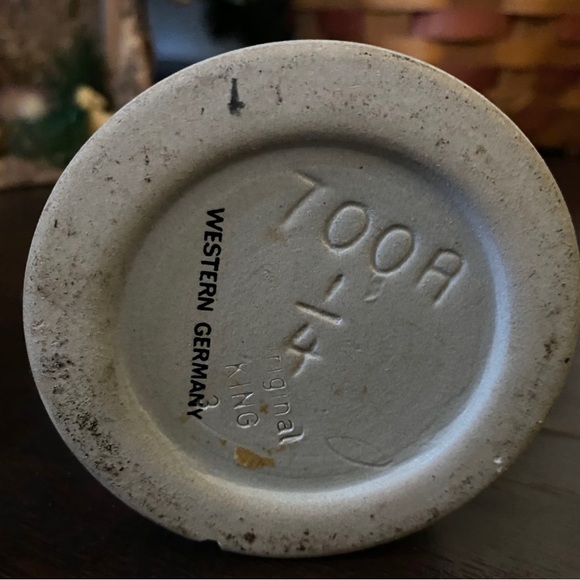 Vintage Ceramic Nurnberg Western Germany Beer/Stein Sei Guter Dinge 14 OZ W/Lid - Picture 8 of 12